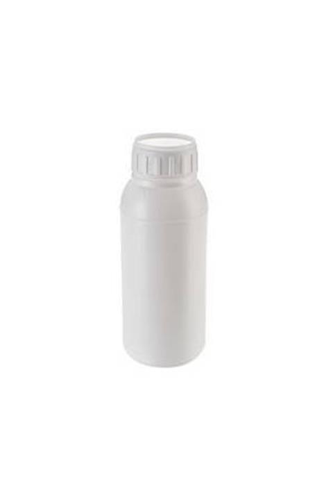 DODOPAZAR Plastik Yuvarlak Numune Şişe 500 Ml -yüksek Kalite Hdpe- Tarım Şişesi 10 Adet