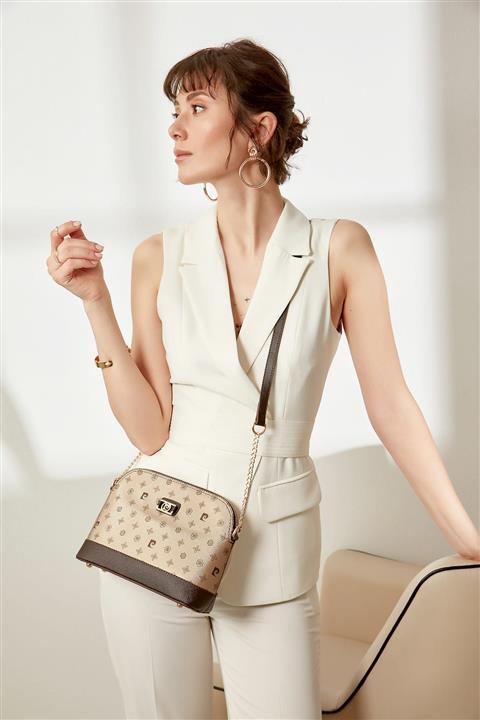 Pierre Cardin Altın Omuz Çantası 05PO16K1144