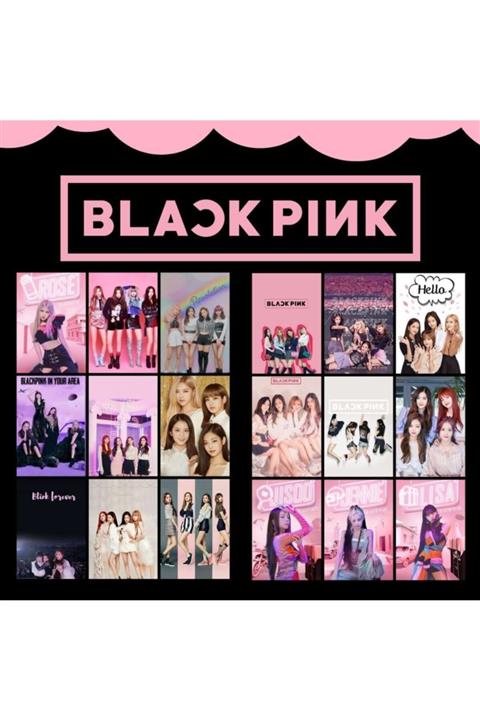 Blackpink Blackpınk '' Blink Forever '' Fotokart Seti