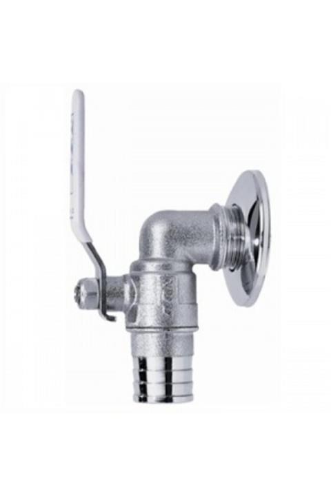 Eca 3/4 Küresel Bas Sabit Hortum Ucu (Musluk Rozeti Dahil) 102109120