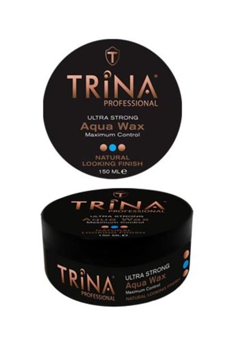 Trina Aqua Wax- Mavi-ultra Strong- 150 ml