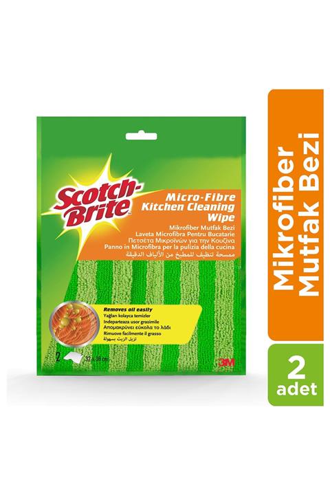 Scotch Brite Mikrofiber Mutfak Bezi 2 Adet