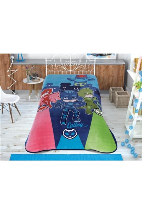 Taç Pj Masks Move Tek Kişilik Lisanslı Battaniye