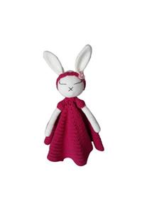 Ebrulisler Pembe Amigurumi Tavşan Uyku Arkadaşı