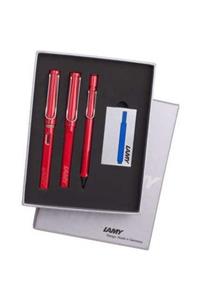 Lamy Safari 3lü Kalem Seti Kırmızı Tb3-16drv