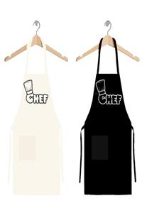 Art TShirt Chef 2'li Mutfak Önlüğü