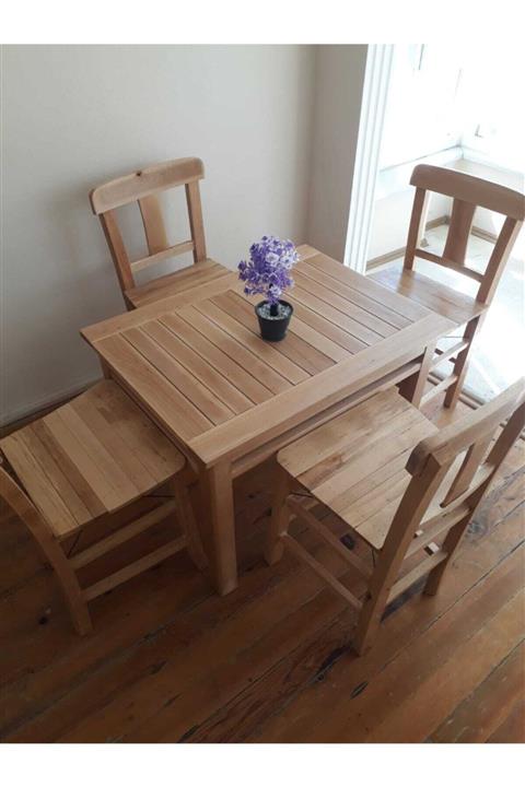 ERŞAHİN Ahşap Masa Seti