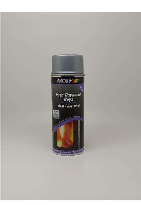 Motip Sprey Gümüş Gri Isıya Dayanıklı Boya 690 Derece 400 Ml
