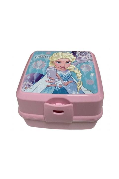 Hakan Çanta Frozen Pembe Dört Bölmeli Beslenme Kabı