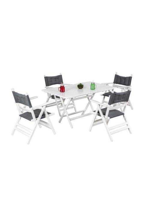 Bahçeci - Atina Masa 80x140 Beyaz