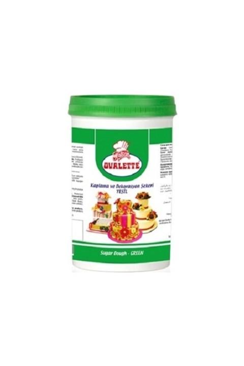 Katsan Ovalette Şeker Hamuru Yeşil 1 kg