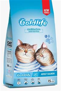 Goldlife Somonlu Kedi Maması 15 kg