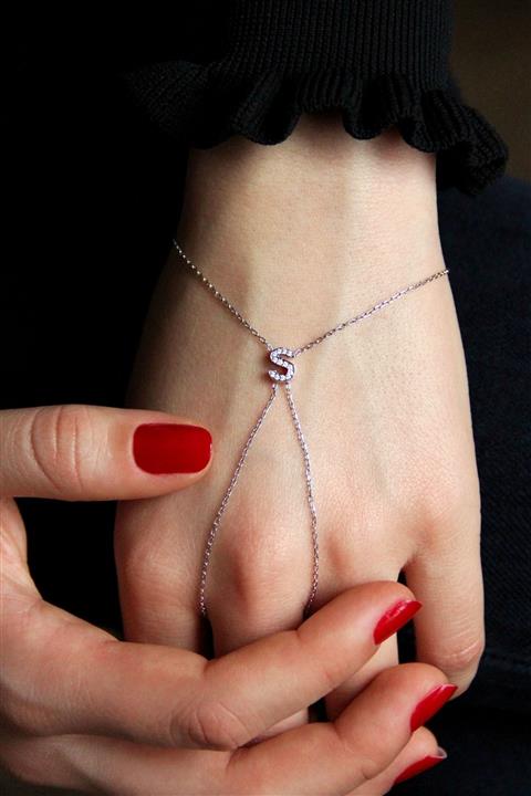 Argentum Concept Gümüş S Harfi Şahmeran