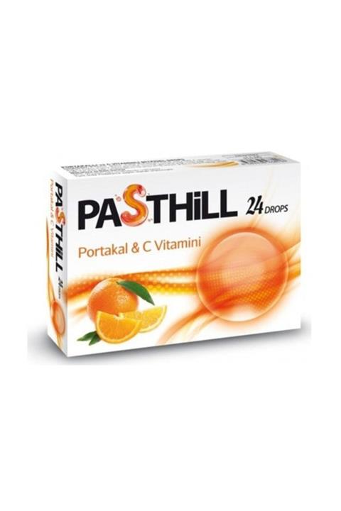 LedaPharma Pasthill Portakal Vitamin C 24 Drops – Pastil