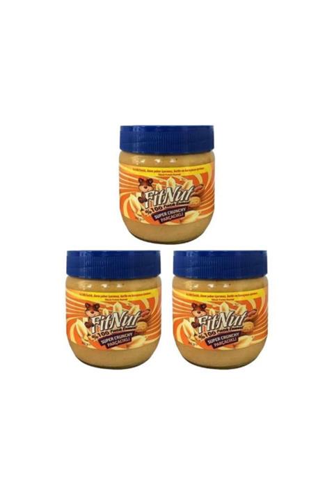 FitNut Crunchy Yer Fıstıg ı Ezmesi 360 gr X 3 Adet