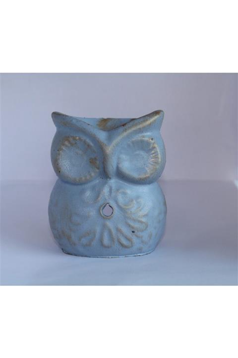 Yalova Model Açık Mavi Baykuş Buhurdanlık