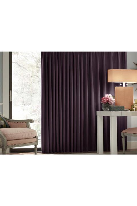 Taç Mürdüm Blackout Karartma Güneşlik