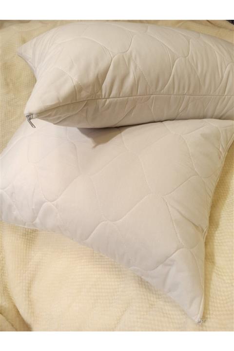 ŞENER HOME Pamuklu Kapitone 2 Adet Yastık Alezi 50x70 cm