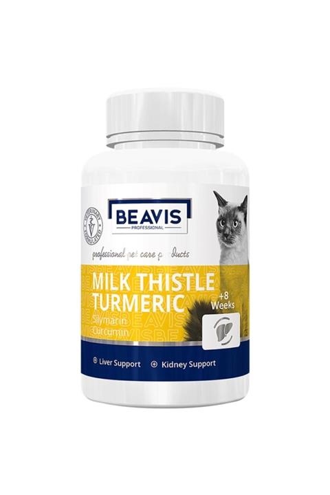BEAVIS Milk Thistle Turmeric Cat Skt:06/22