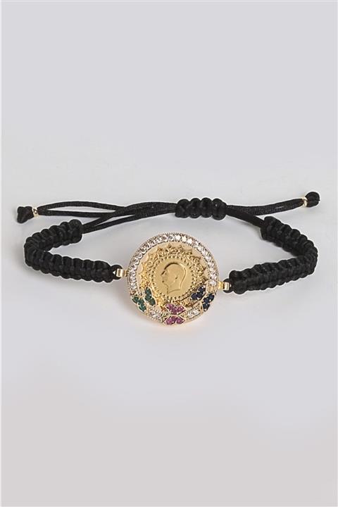 aytekgold Ipli Çeyrekli 8 Ayar Bileklik 0.40 gram