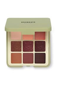 KIKO 9'lu Far Paleti - New Green Me Eyeshadow Palette 102 Feisty Saffron