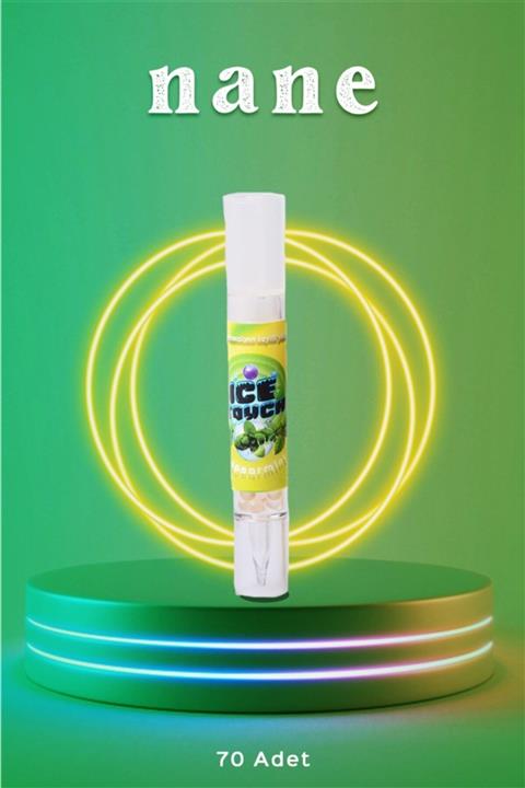 ice touch Mentol Turkiye Mentol Topu 70 Adet Buz Nane Aromalı Aplikatörlü