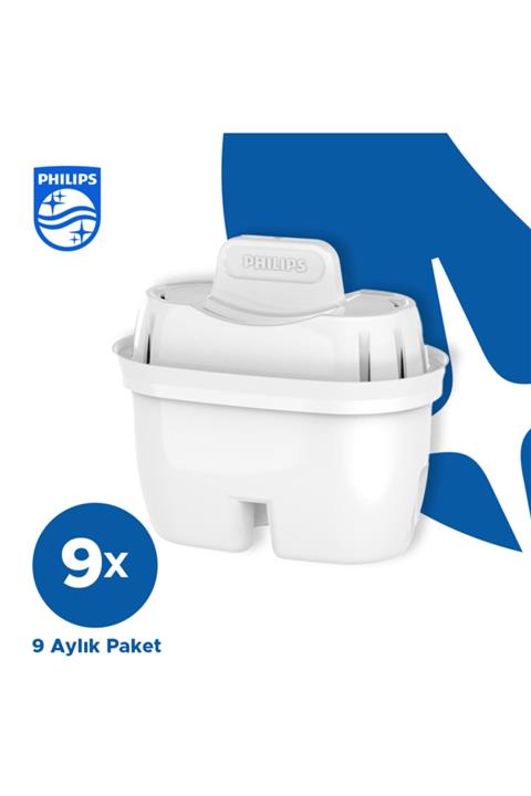 Philips Su Arıtıcı Özellikli Sürahi Filtresi 9'lu (DOKUZLU)diğer Marka Sürahilerle Uyumlu