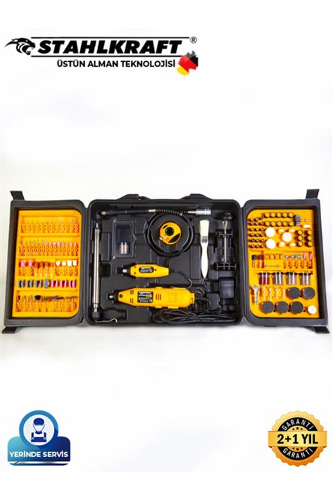 STAHLKRAFT Sth6438 Gravür Seti 350 Parça