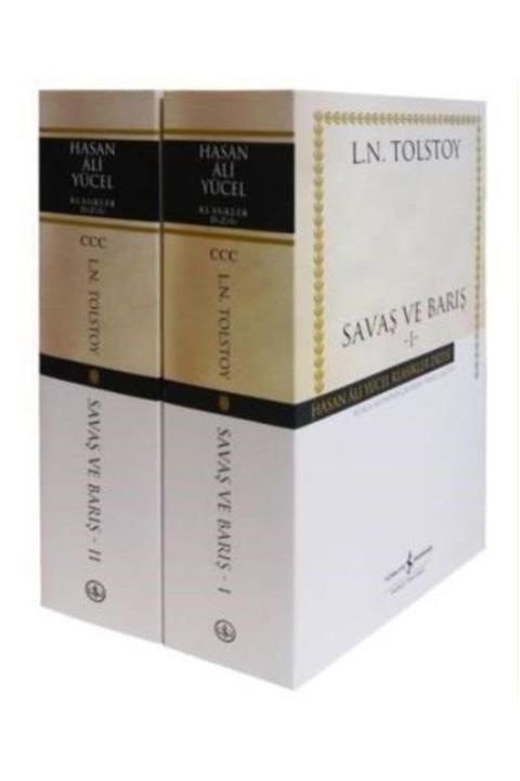 İş Bankası Kültür Yayınları Savaş ve  Barış 2 Cilt