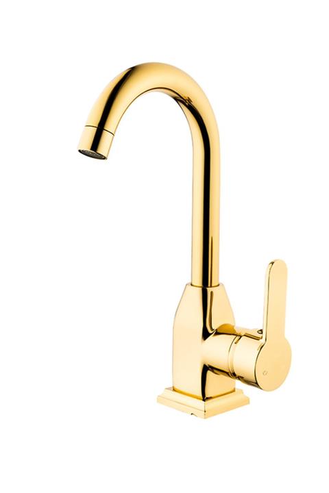 KARE BATARYA Lavabo Bataryası Kare Stil Mix Altın (paslanmaz 2 Yıl Garantili)