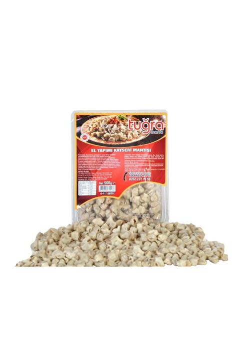 TUĞRA PASTIRMA&SUCUK Tuğra Kayseri Özel El Yapımı Mantı Doğal Organik 500 gr