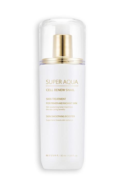 Missha Salyangoz Özlü Nemlendirici & Aydınlatıcı Esans 130ml Super Aqua Cell Renew Snail Skin Treatment