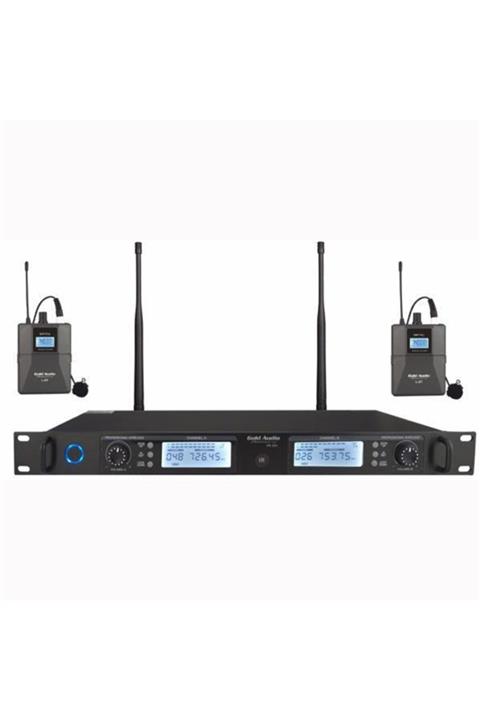 Gold Audio Pro 2002 Çift Yaka Tipi Telsiz Mikrofon