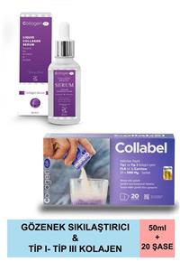 COLLAGEN LIFE Kolajen Cilt Serumu 50ml& Collabel 20 Şaset