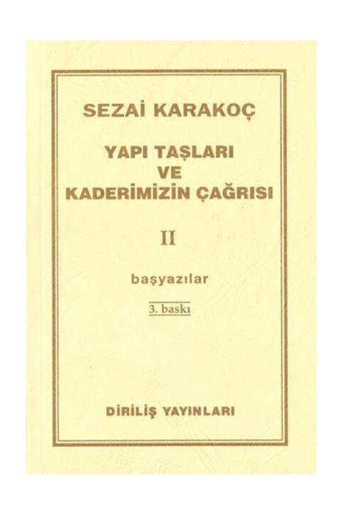 Diriliş Yayınları Yapı Taşları Ve Kaderimizin Çağrısı 2