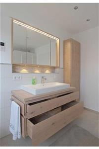 AHŞAP GEMİSİ Fleder Banyo Dolabı