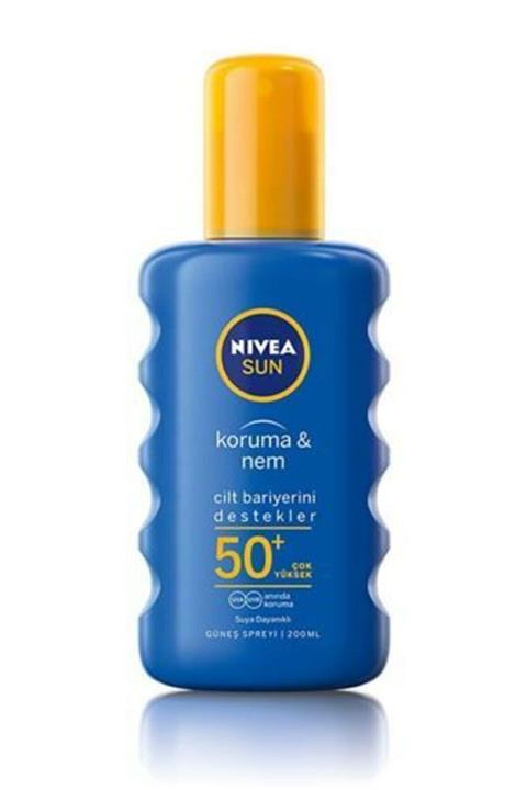 Nivea Güneş Koruyucu & Nemlendirici Sprey Spf 50 200ml