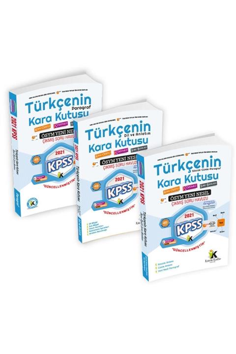İnformal Yayınları 2021 Kpss Türkçenin Kara Kutusu Konu Özetli Soru Bankası Altın Set Paket