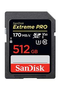 SanDisk Extreme Pro 512 GB SDSDXXY-512G-GN4IN SDXC Hafıza Kartı