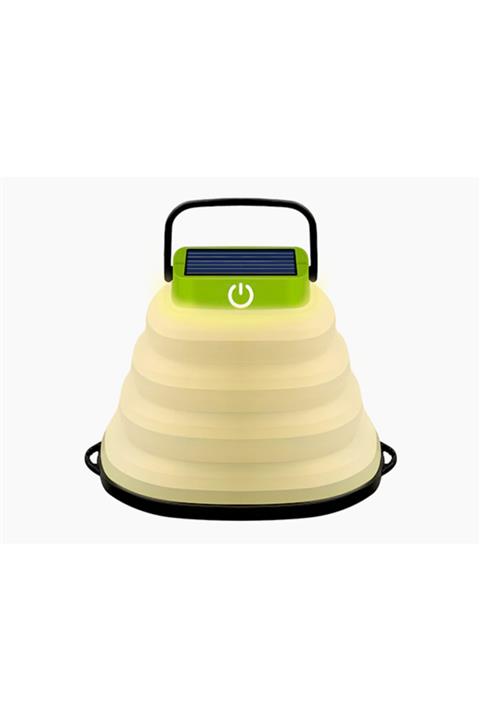 Wochee Kampled Katlanabilir Solar Kamp Ve Çadır Feneri (yeşil)