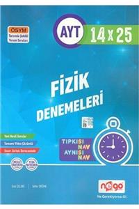 Nego Yayınları Ayt Fizik Tamamı Video Çözümlü 14x25 Branş Deneme