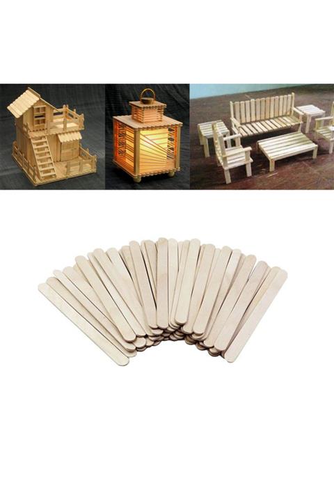 Nexon Projelik Abeslang Tahta Çubuk (100 Adet)