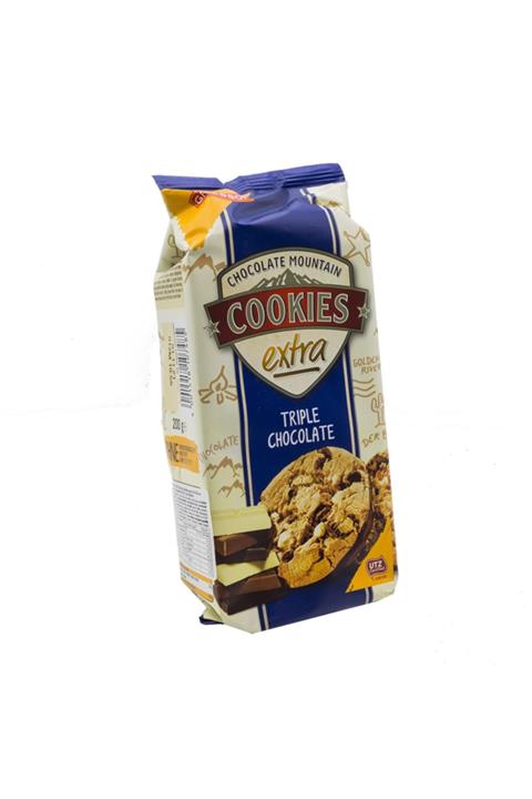 Griesson Chocolate Mountaın Cookıes Extra Trıple Chocolate 200gr