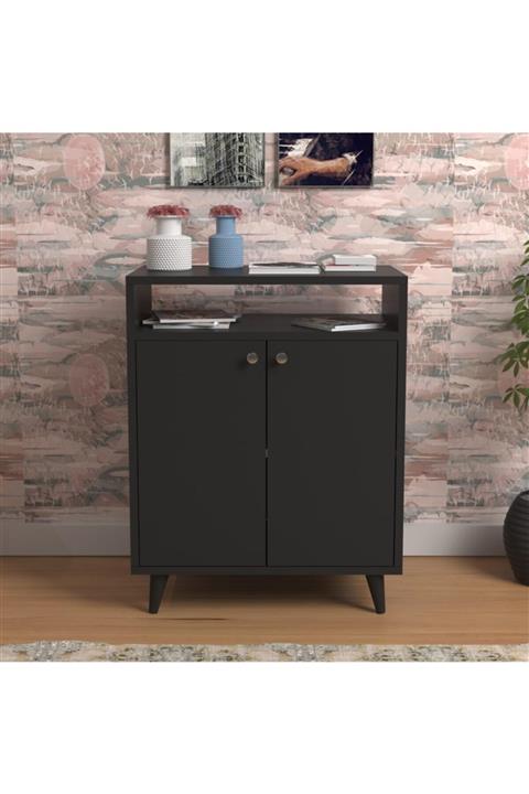 Nettrends Carbora Çok Amaçlı Dolap Siyah