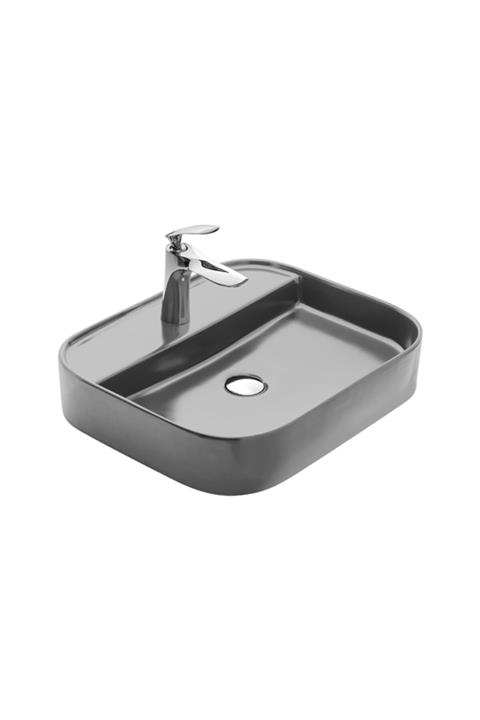 Paluci Anka Dark Gray Çanak Lavabo