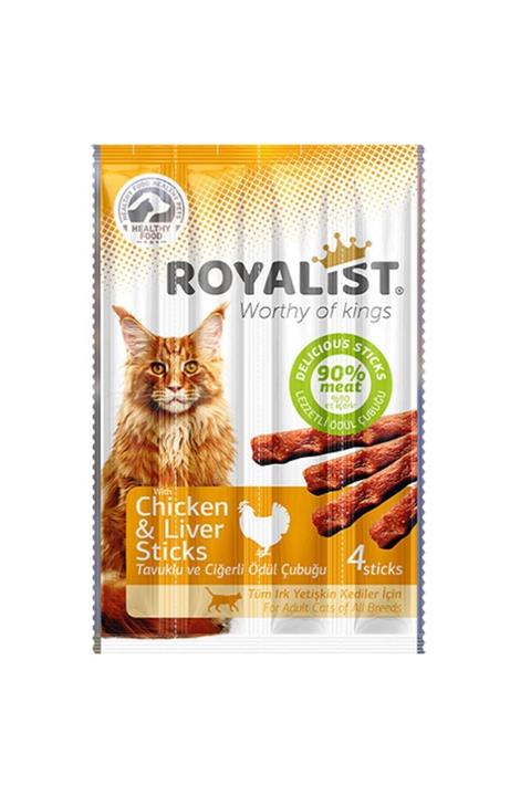 Royalist Cat Tavuklu Ve Ciğerli Stıcks