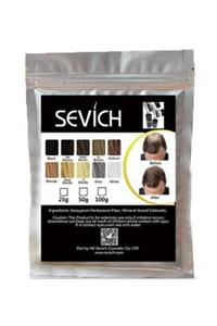 Sevich Toppik  Orta Kahve ( Med Brown ) Topik Saç Tozu Saç Fiberi Keratin 100 gr