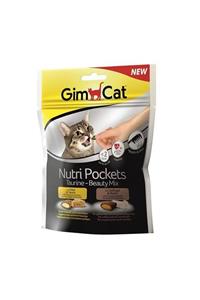 Gimcat Nutripockets Taurine Beauty Mix Kedi Ödülü 150 gr