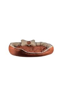 Patili Evler Büyük Irk Köpek Yatağı- 80x110 Cm - Kemik Yastıklı - Xxl