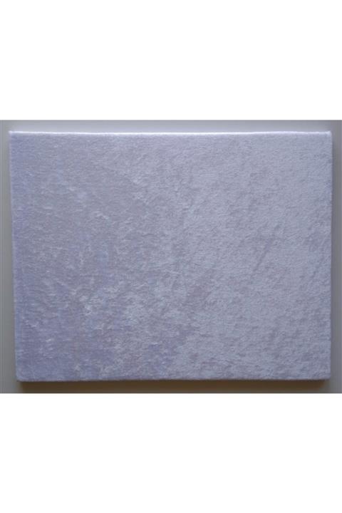 FİLOMAT Beyaz Kadife Kumaş Kaplı Filografi Tahtası 30x100 (12mm. Kavak Kontrplak)